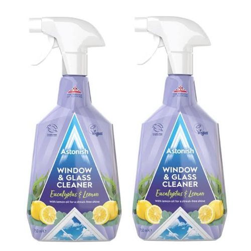 Astonish Window & Glass Cleaner Eucalyptus & Lemon 750ml